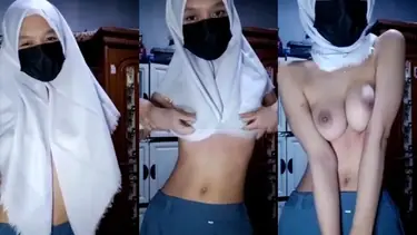 Nina Asanti Hijab Seragam Batik Aksi Binal poster